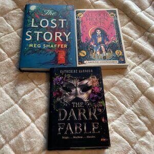 Three Fiction Books - 2 Hardcover & 1 Paperback